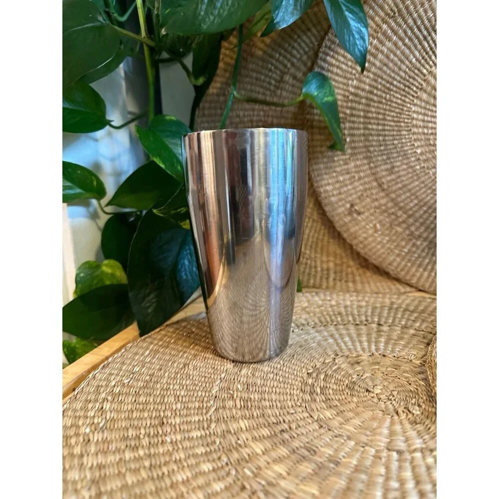 Tumbler 6.5” stainless steel cup